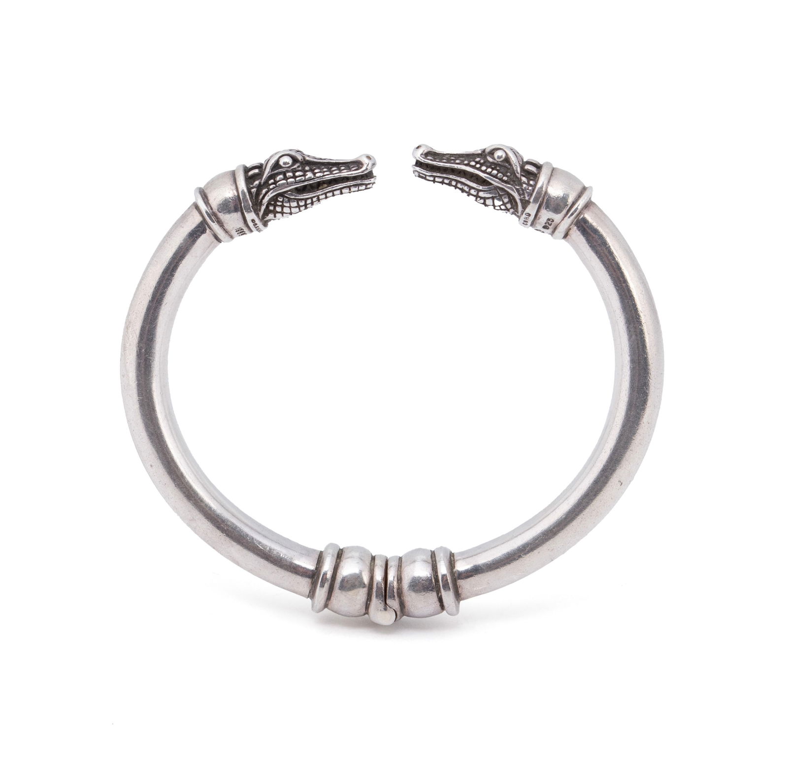 BARRY KIESELSTEIN-CORD STERLING ALLIGATOR BRACELET (1 of 8)