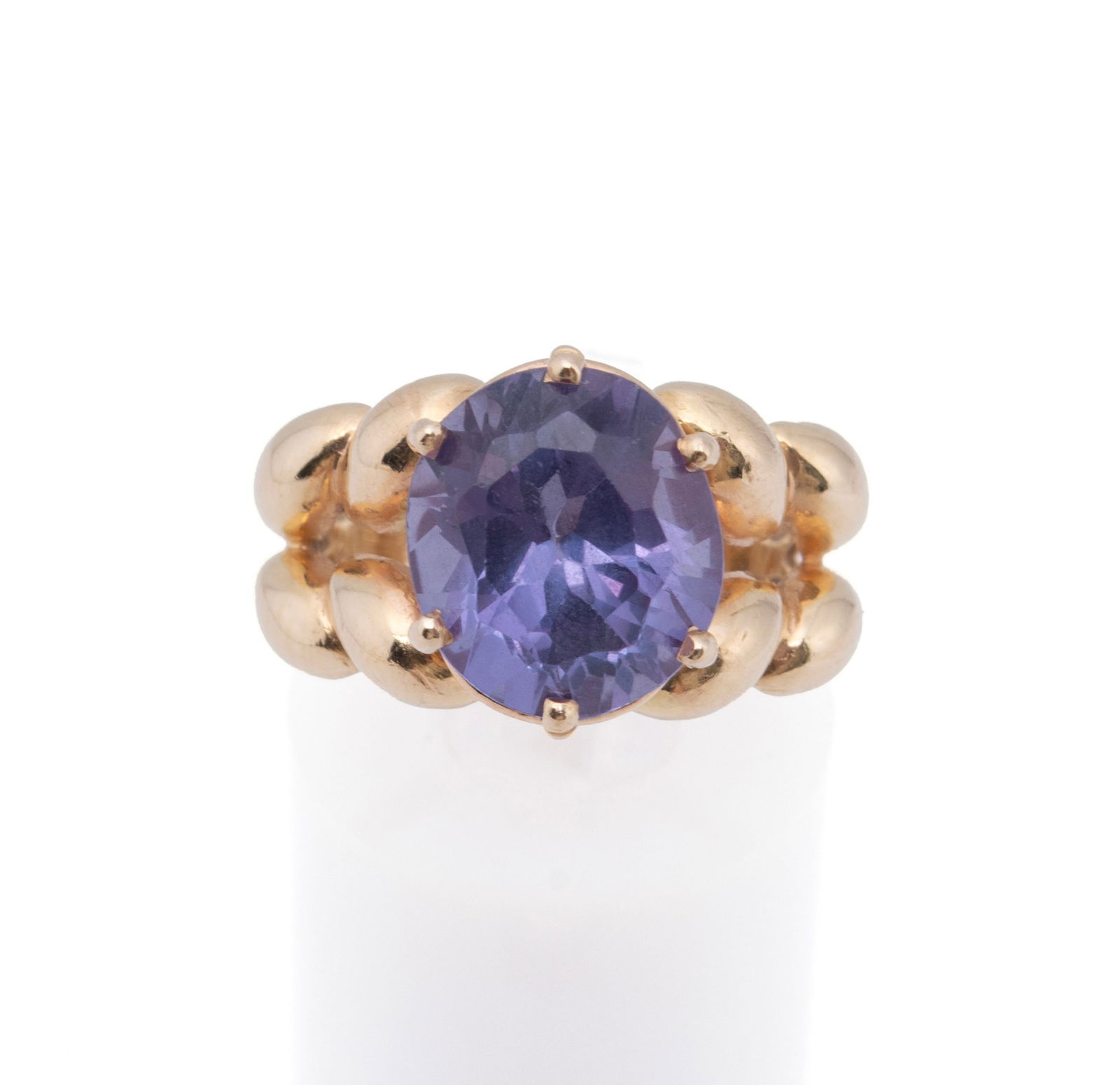 ALEXANDRITE YELLOW GOLD RING (1 of 10)