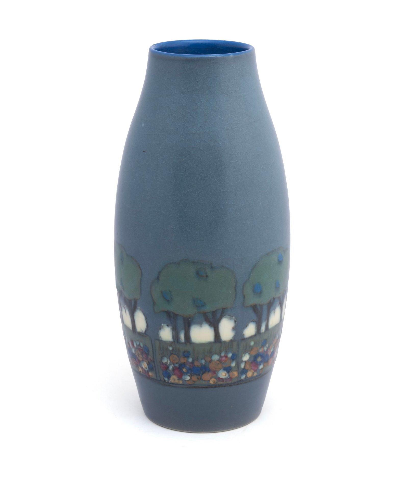 ROOKWOOD POTTERY VASE DECORATED BY CARRIE STEINLE (1 of 8)