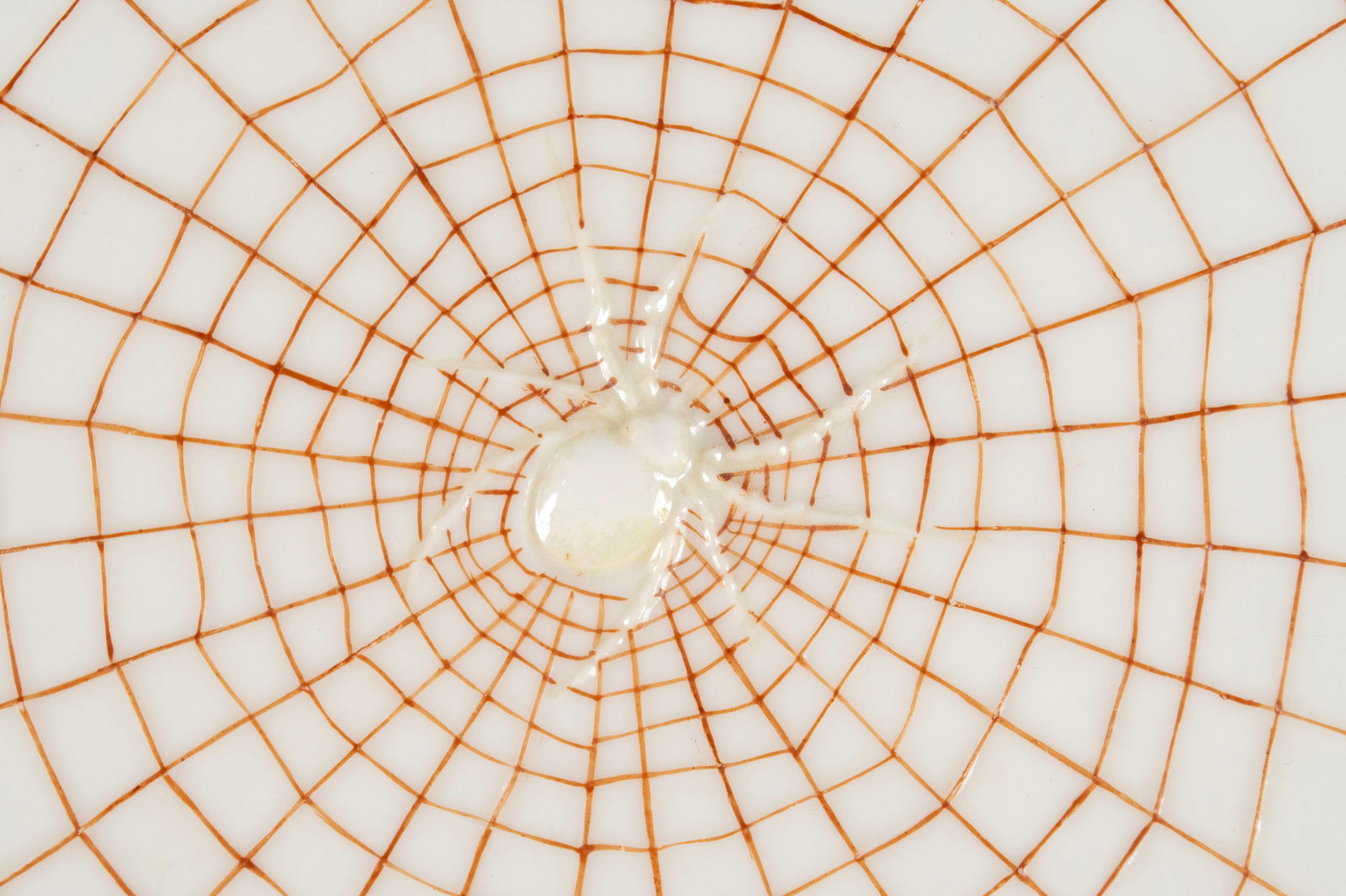 EARLY BELLEEK "THORN" PATTERN SERVING TRAY - 2