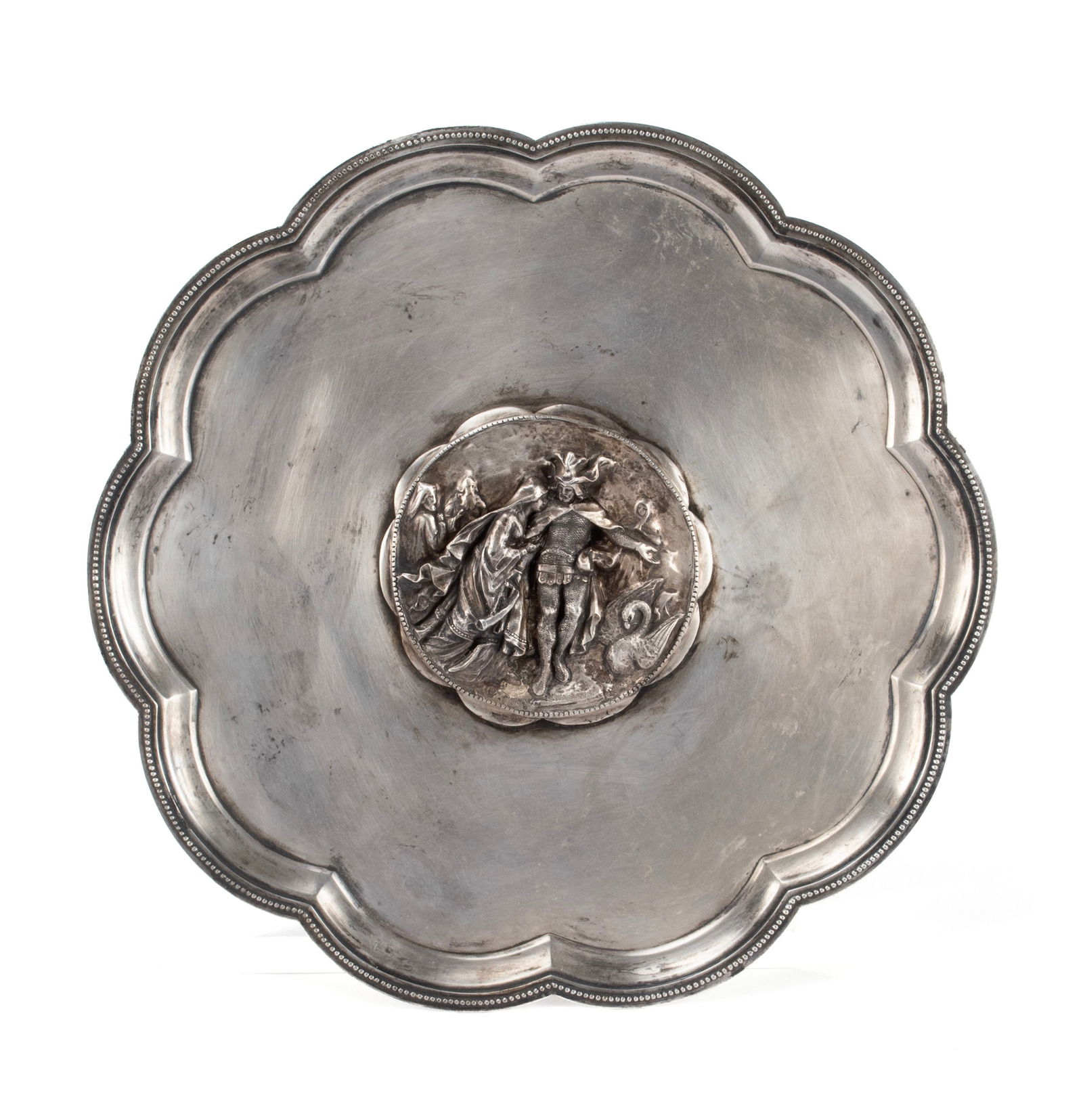 RUSSIAN SILVER TRAY (1 of 5)