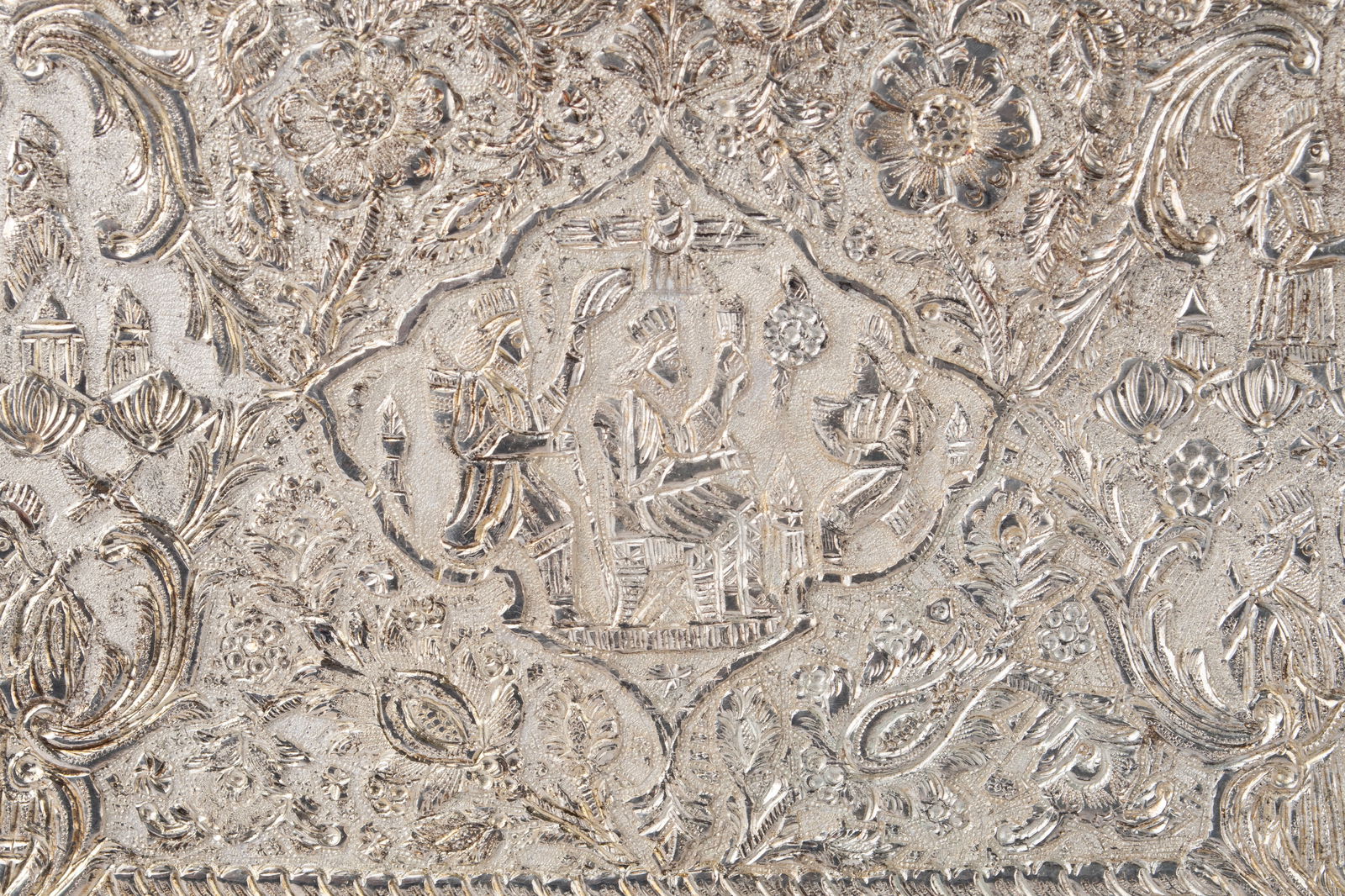PERSIAN SILVER TRAY - 2