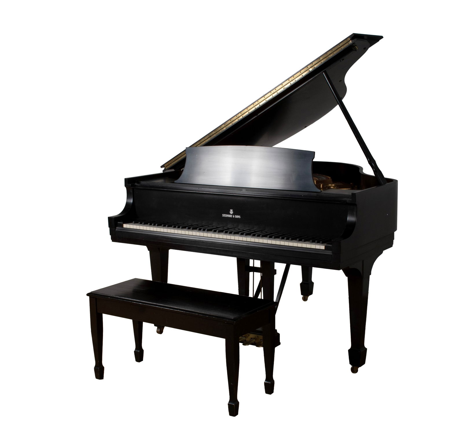 STEINWAY STUDIO GRAND MODEL "S" PIANO (1 of 12)