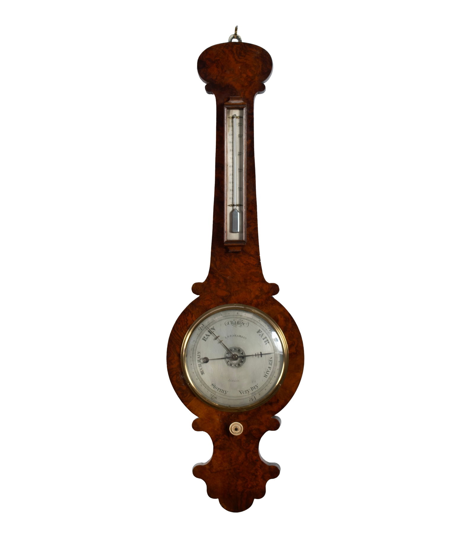 L. BRAHAM & CO. BANJO BAROMETER (1 of 6)
