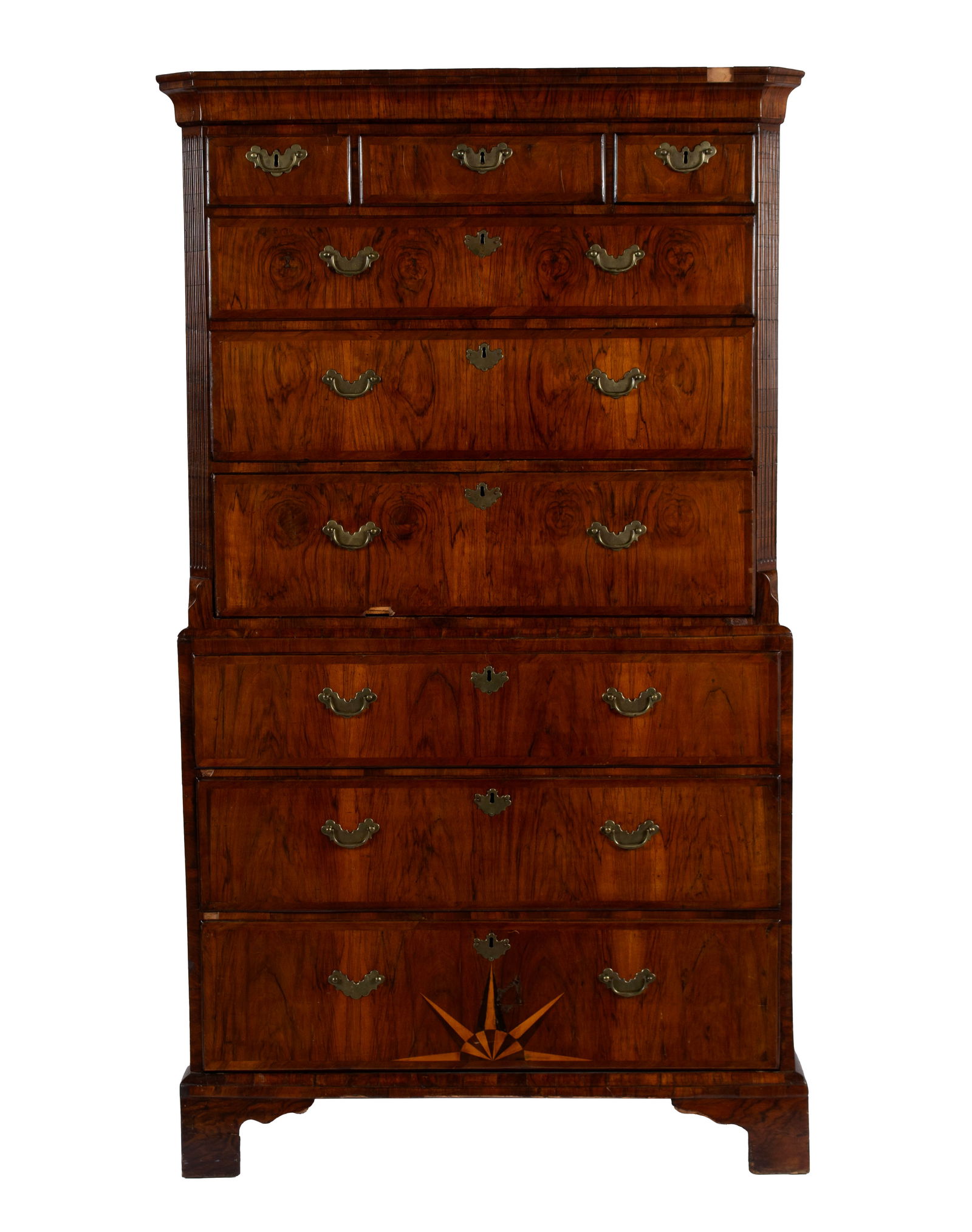 GEORGIAN CHEST ON CHEST (1 of 13)