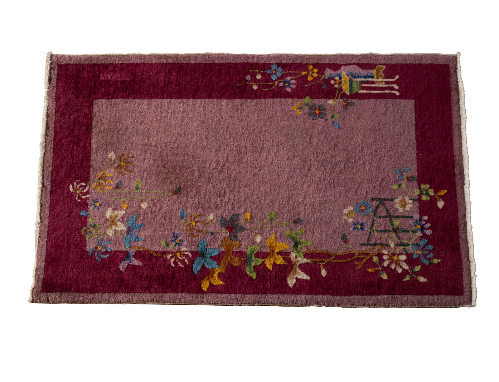 PEKING CHINESE THROW RUG (1 of 6)