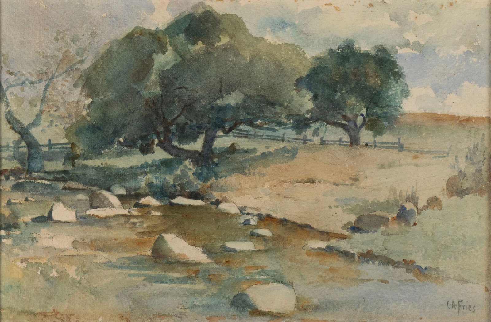 CHARLES FRIES (AMERICAN, 1854-1940) (1 of 7)