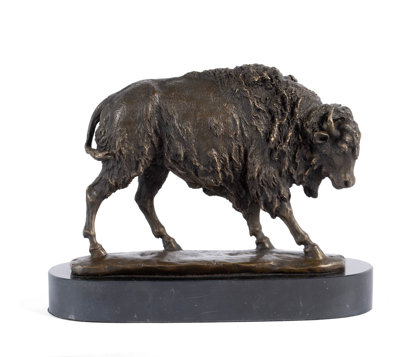STATUE OF A BISON AFTER BARYE (1 of 7)