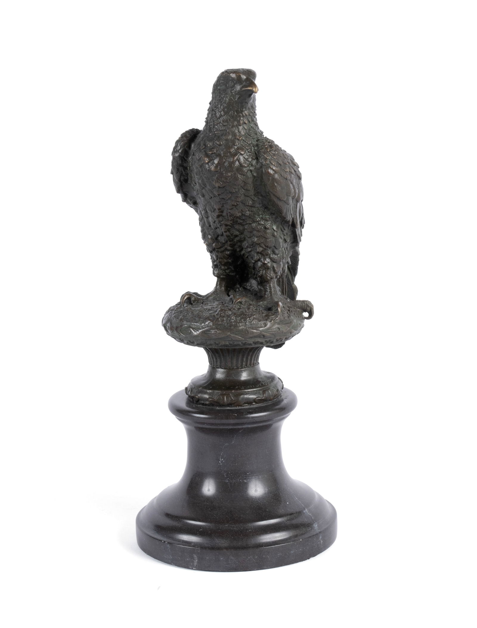 PERCHED EAGLE BRONZE - 2
