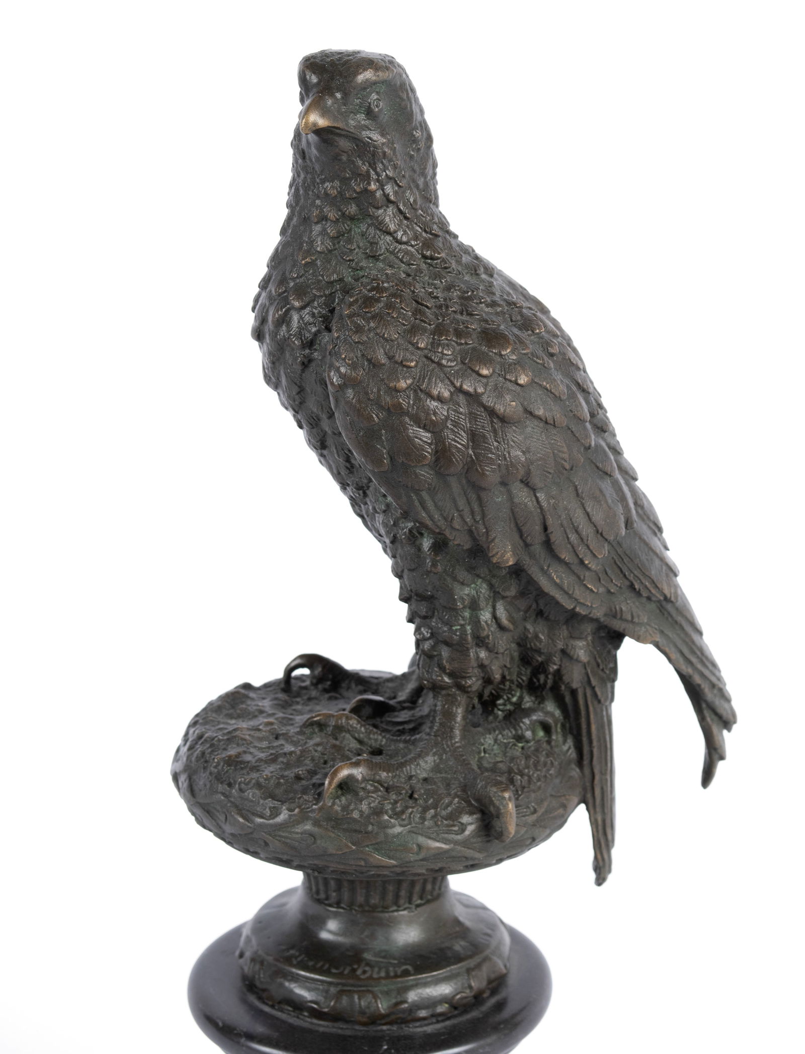 PERCHED EAGLE BRONZE - 3