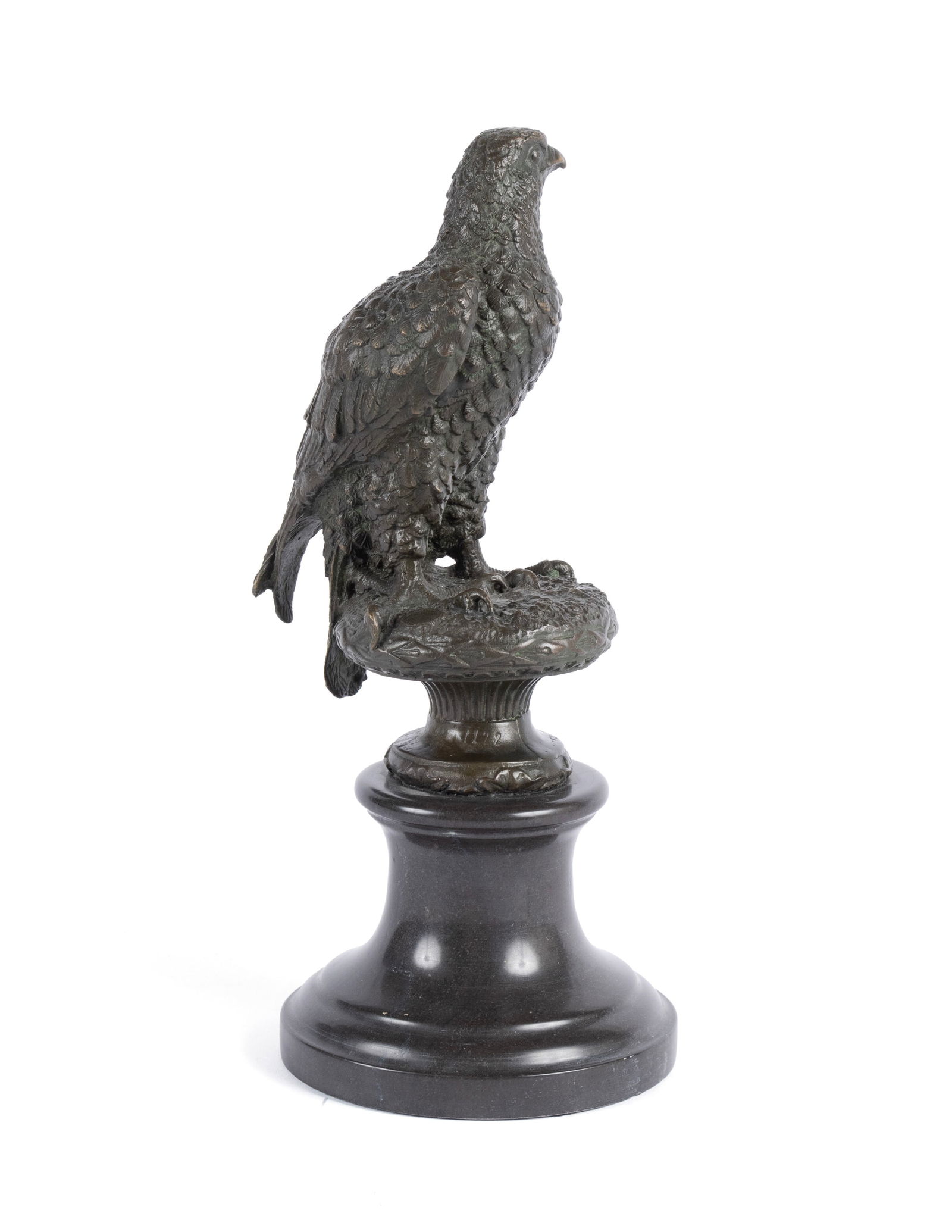 PERCHED EAGLE BRONZE - 7