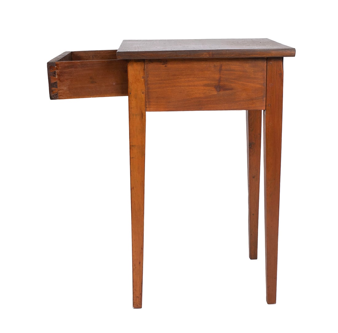 ONE DRAWER WORKTABLE WITH TWO CANDLE STANDS - 6