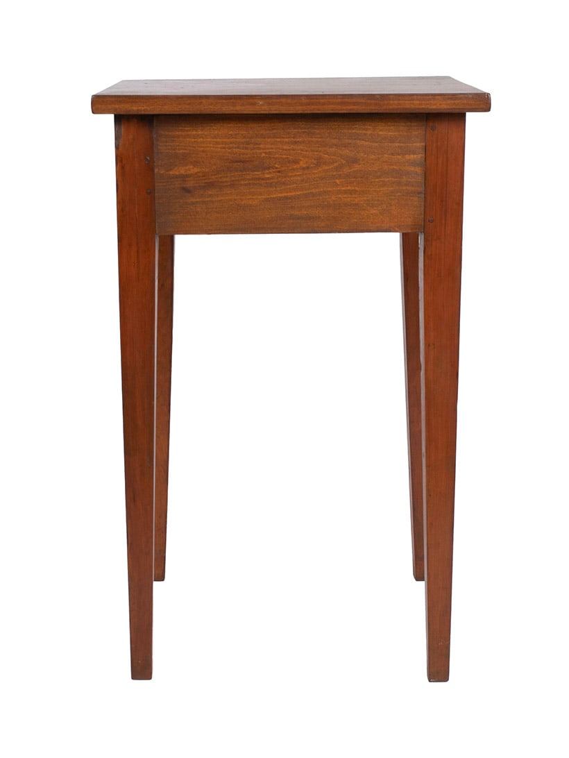 ONE DRAWER WORKTABLE WITH TWO CANDLE STANDS - 8