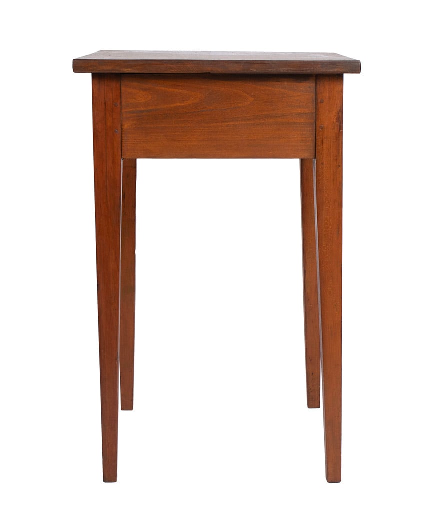 ONE DRAWER WORKTABLE WITH TWO CANDLE STANDS - 9