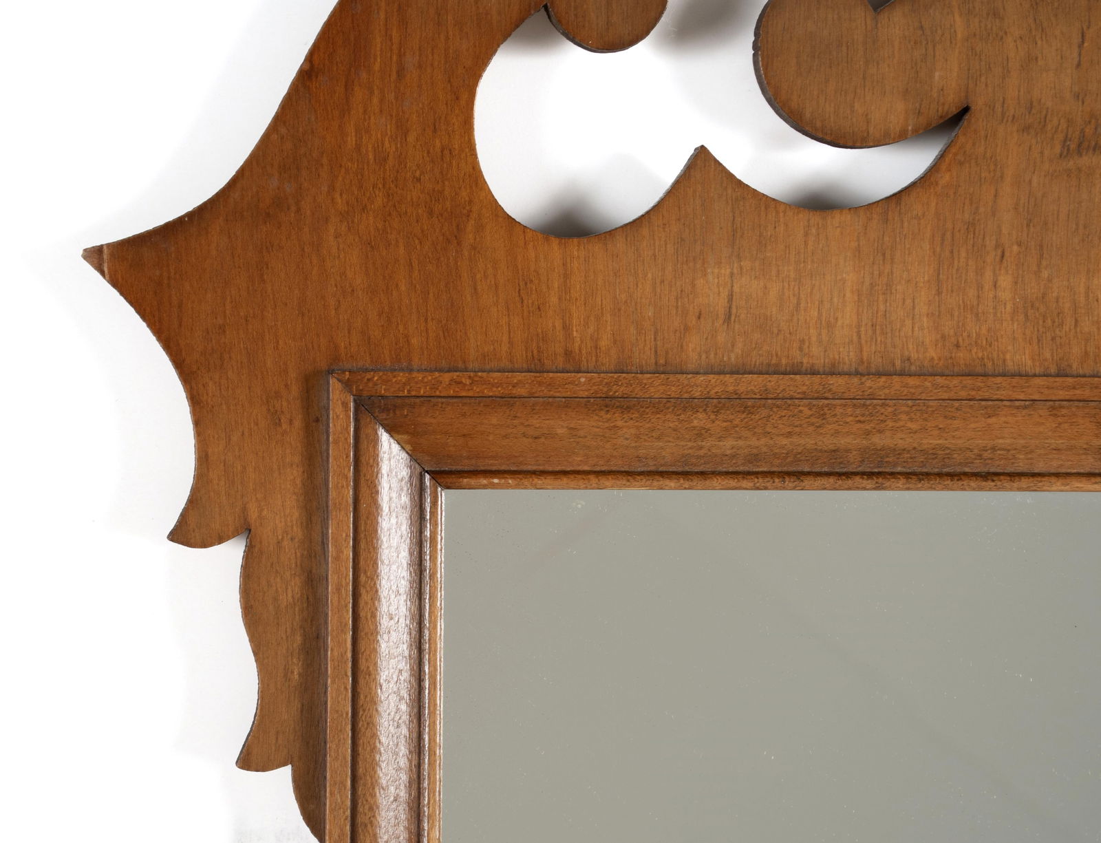 TWO CHIPPENDALE STYLE WALL MIRRORS - 10