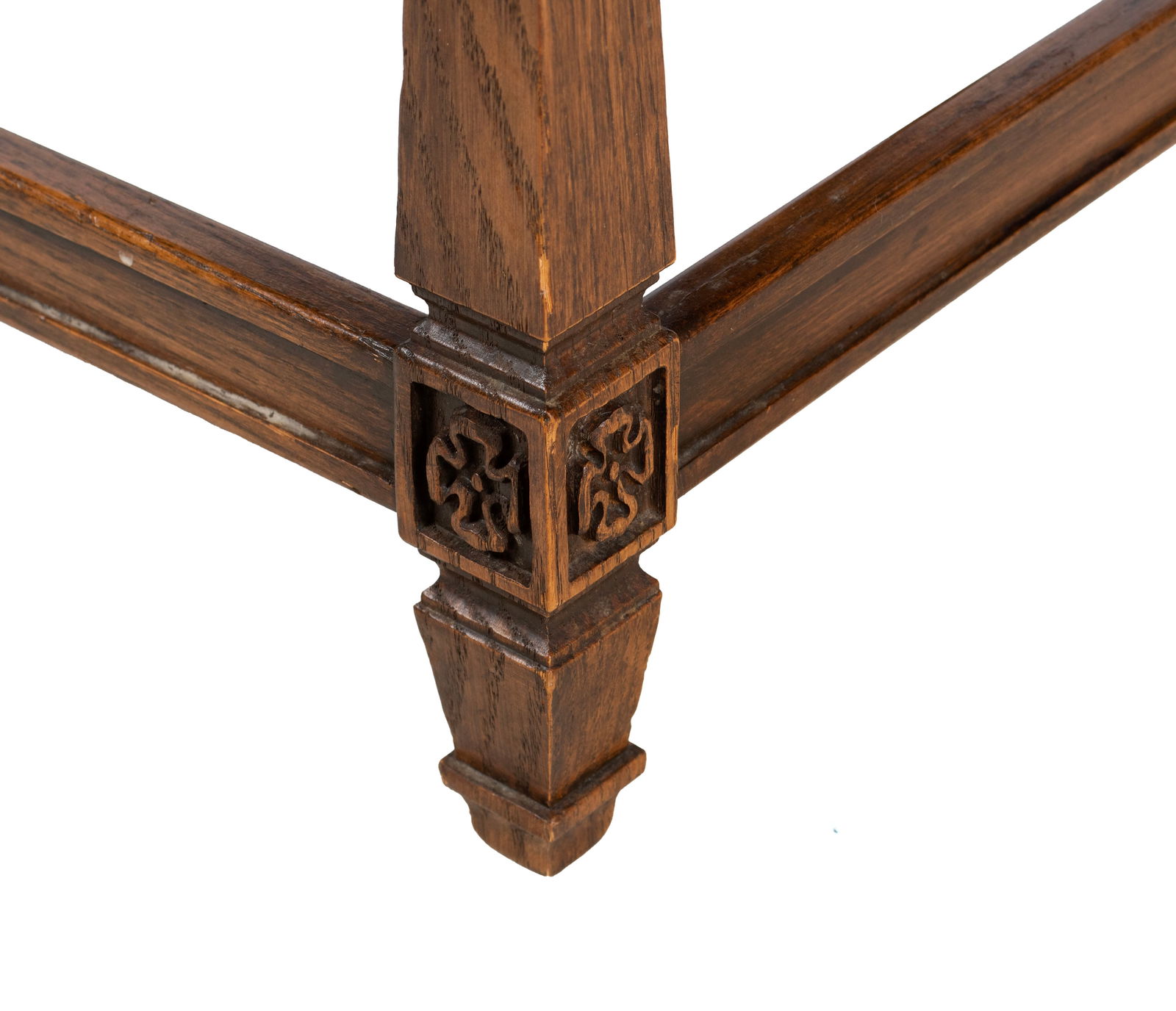 TWO ROMWEBER VIKING OAK SIDE TABLES - 5