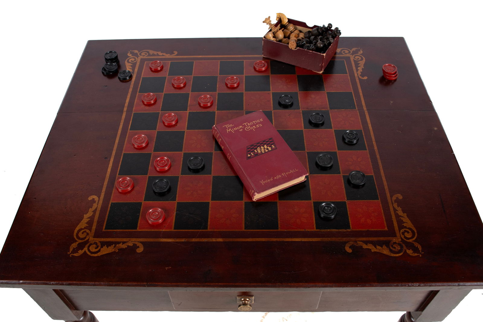 PAINTED GAME TABLE - 2