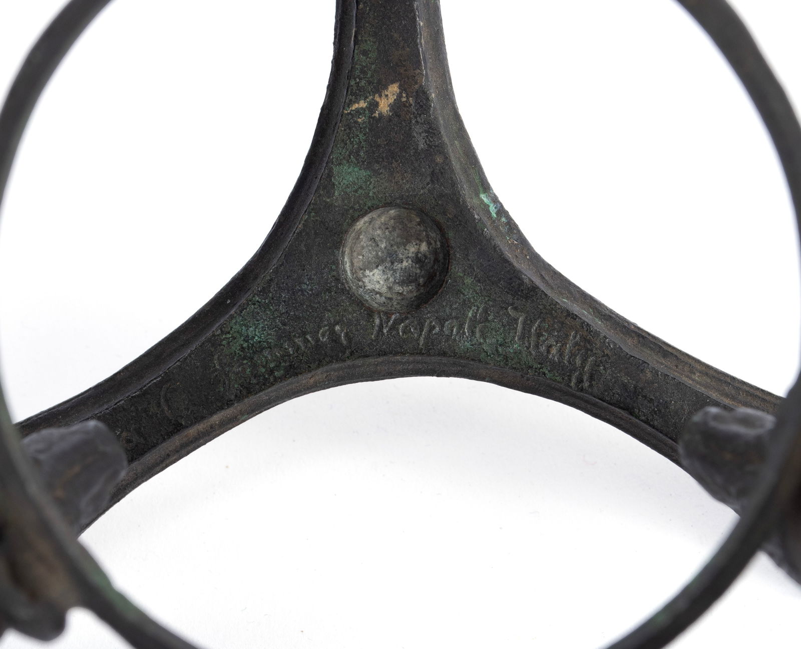 TRI-SATYR BRONZE STAND - 6