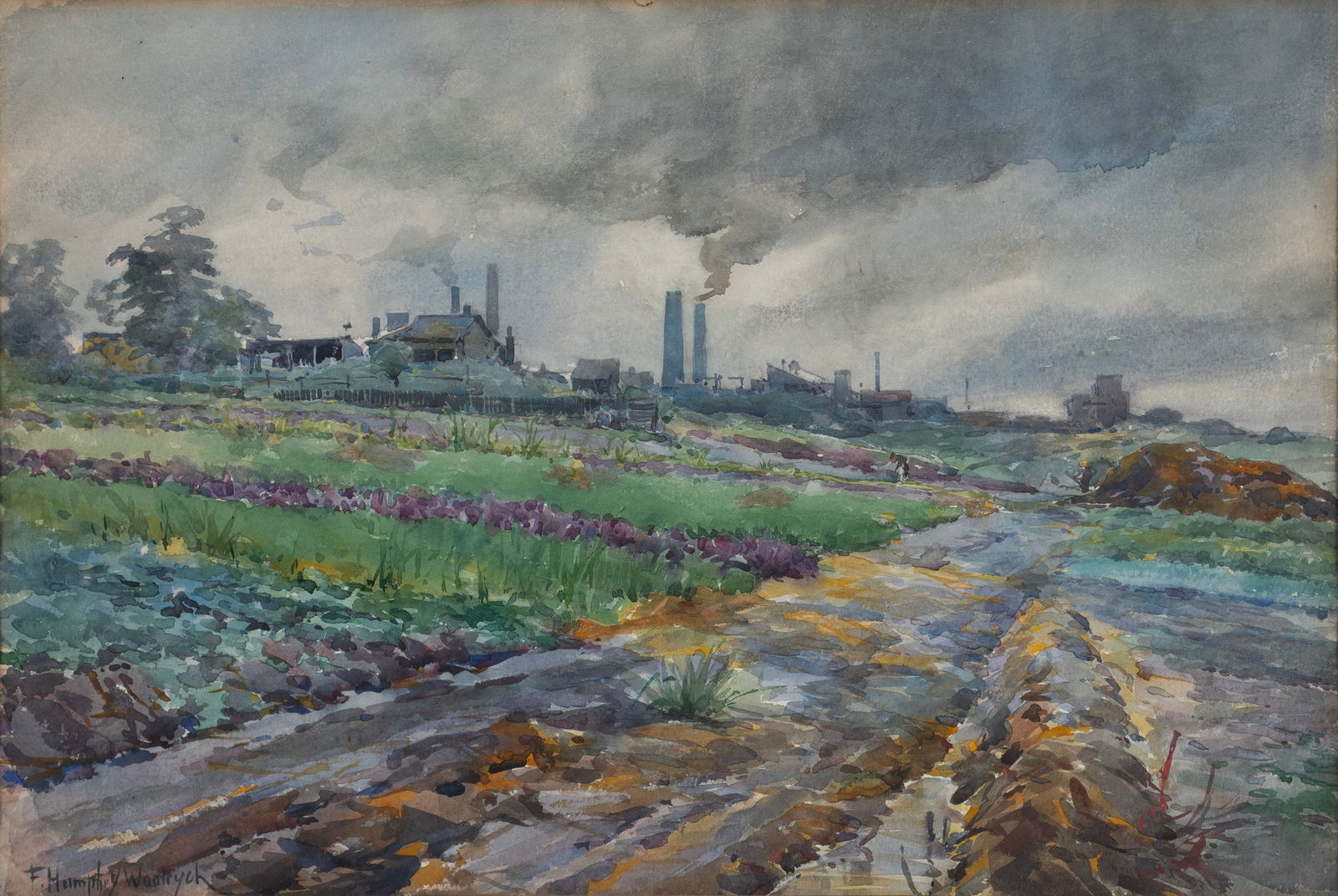 FRANCIS HUMPHRY WOOLRYCH (AMERICAN, 1868-1941) (1 of 7)