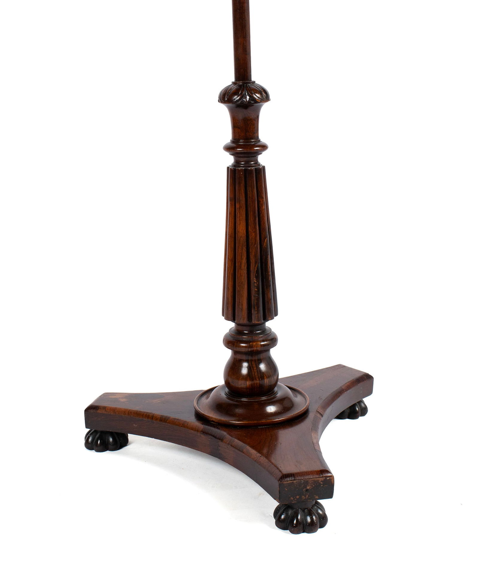 WILLIAM IV FIREPLACE POLE SCREEN - 6