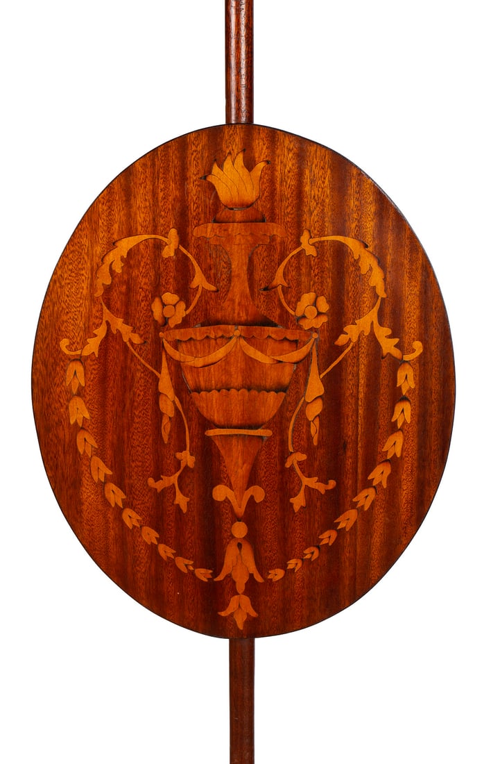 QUEEN ANNE POLE SCREEN - 2