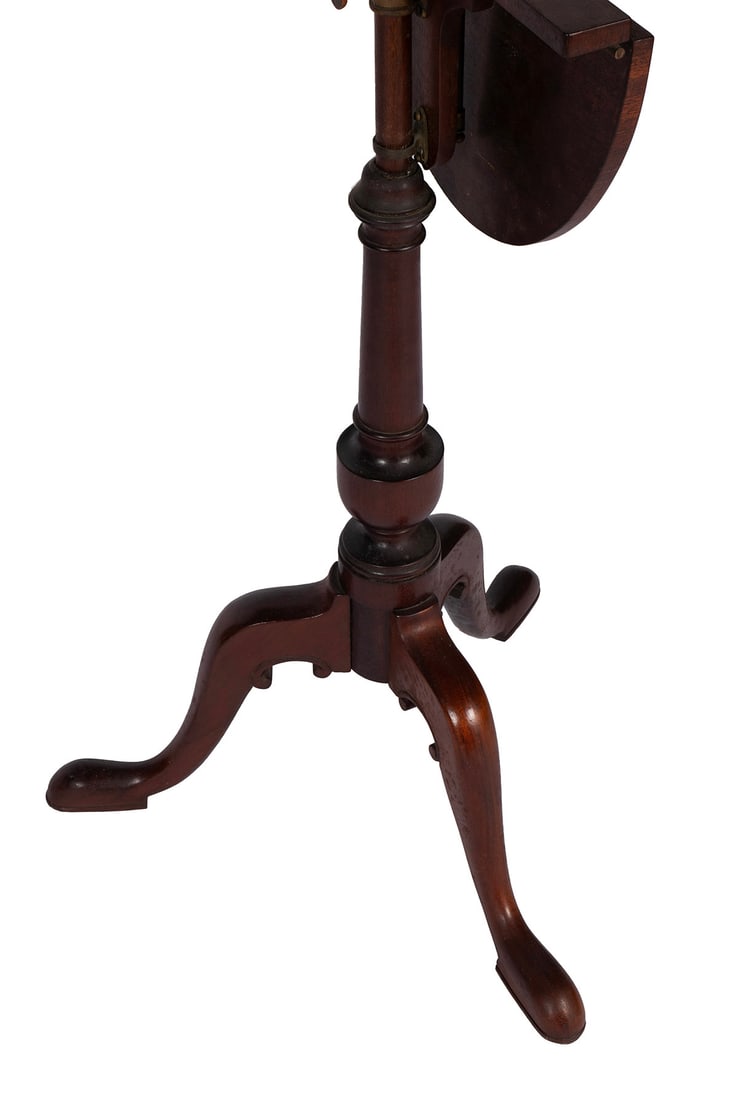 QUEEN ANNE POLE SCREEN - 5