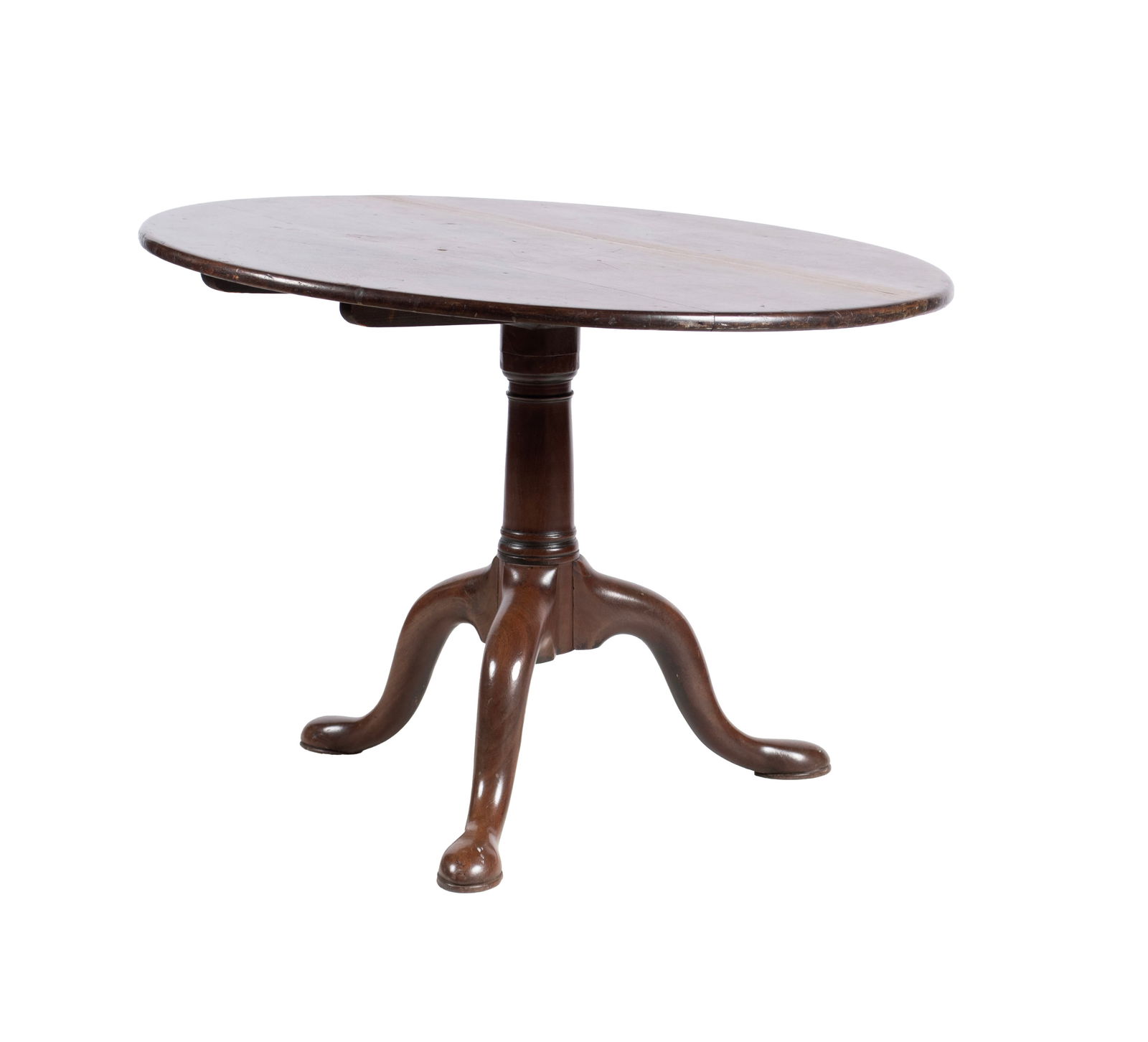 GEORGIAN CIRCULAR TILT TOP TABLE - 3