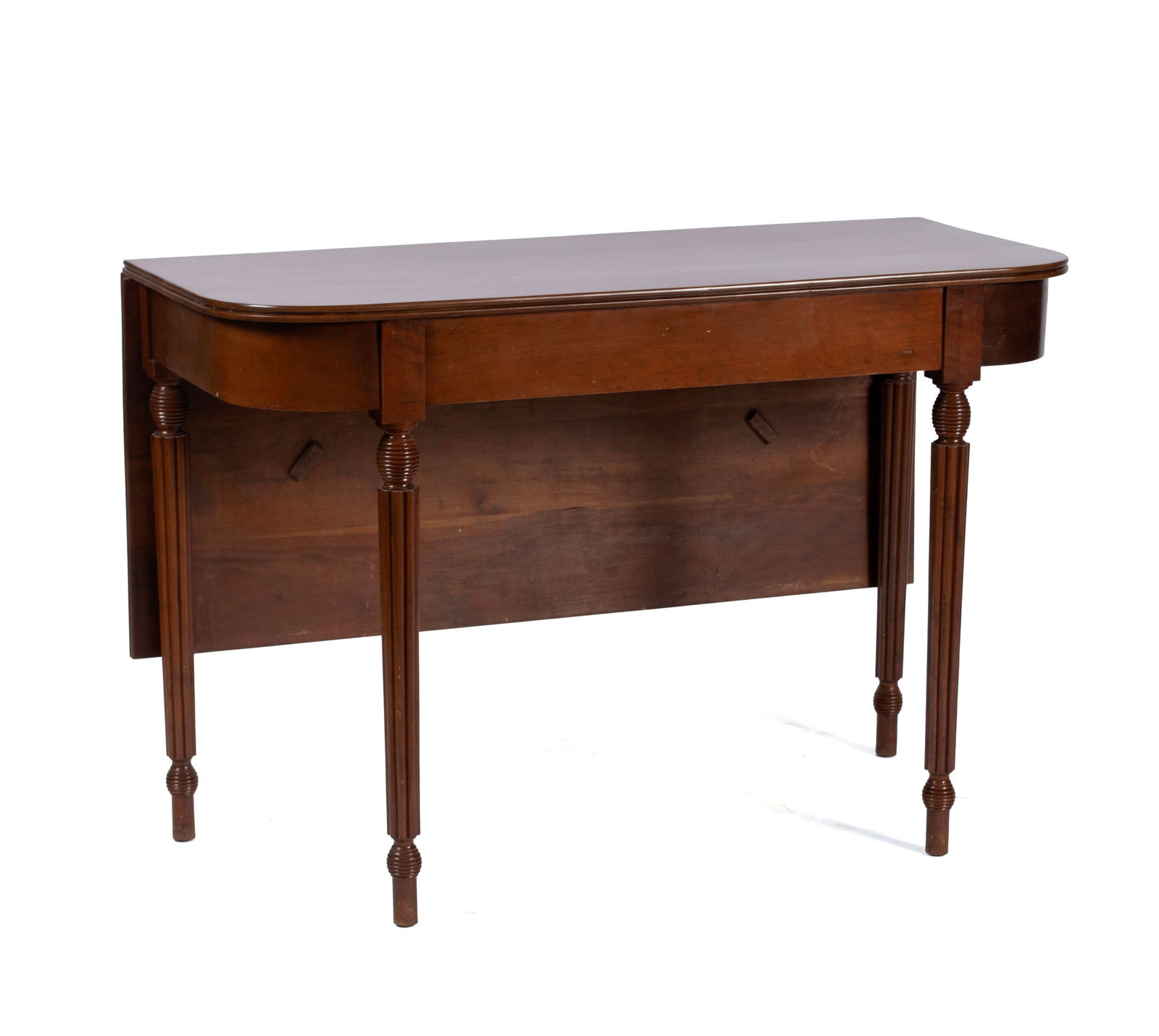 WILLIAM IV DROP LEAF CONSOLE TABLE - 6