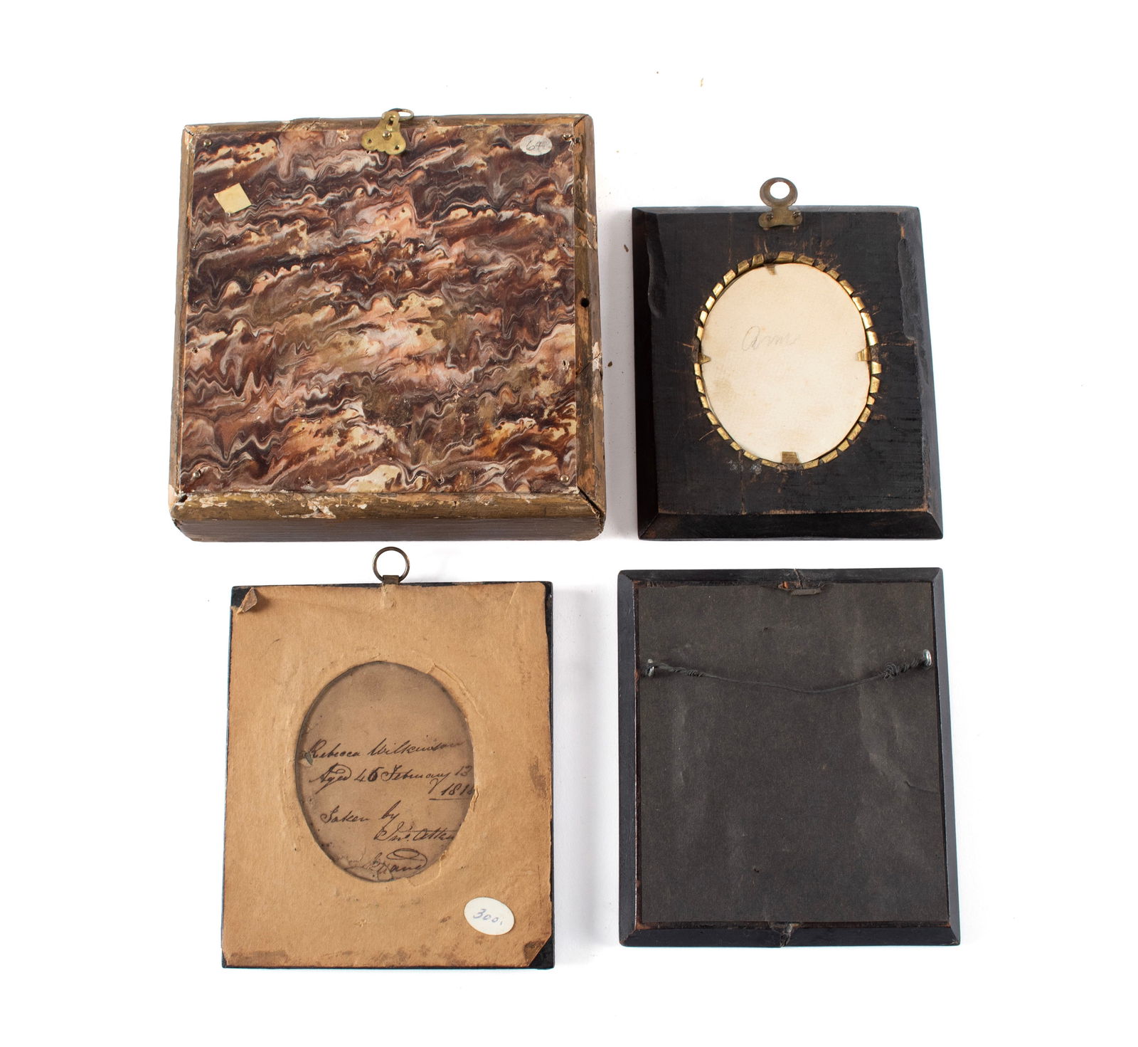 FOUR PORTRAIT MINIATURES - 6
