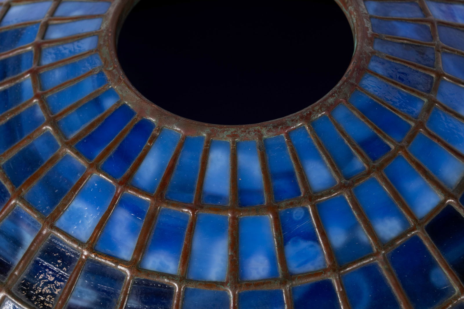 TIFFANY STYLE TURTLEBACK LAMP SHADE - 3