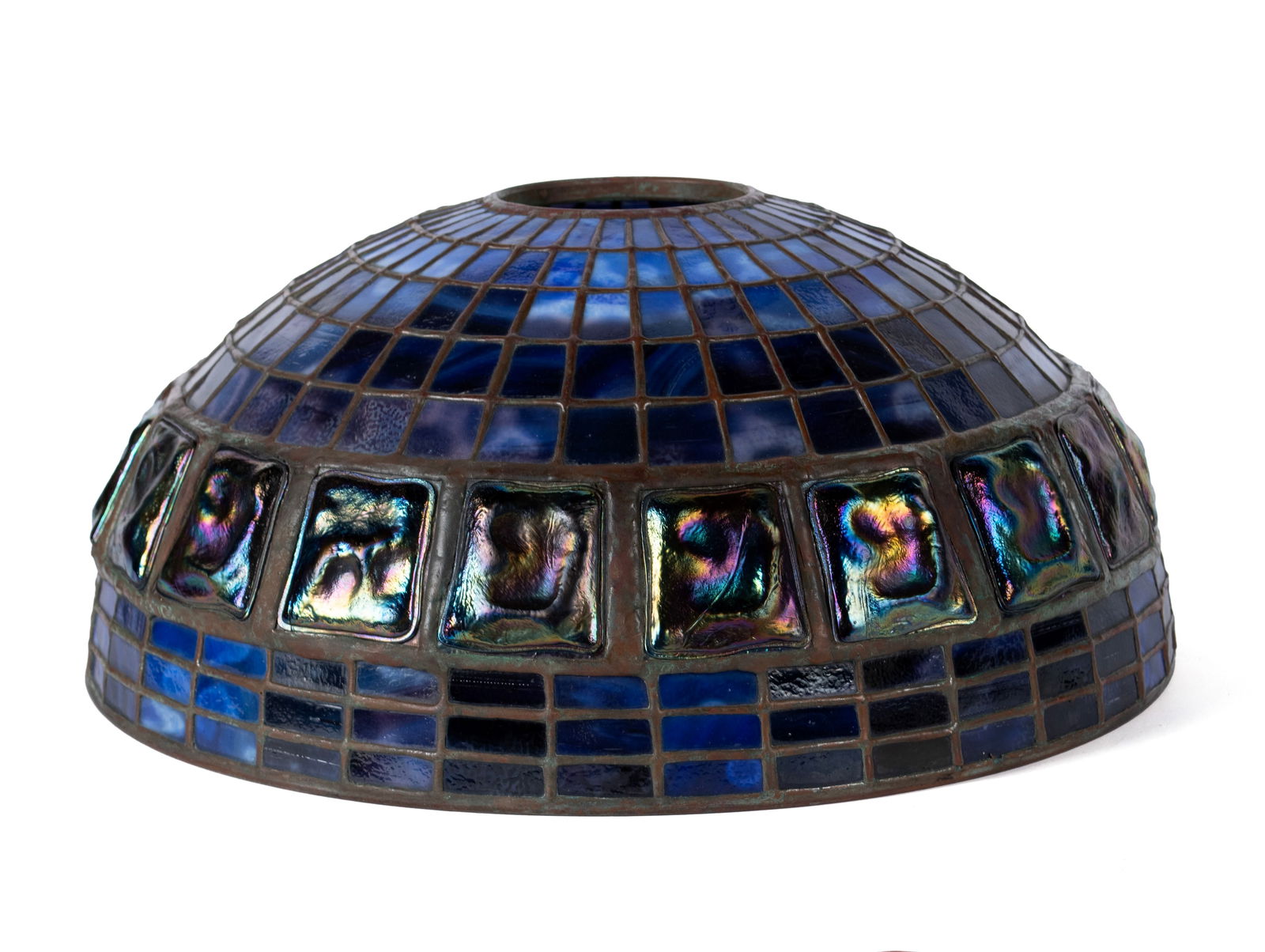 TIFFANY STYLE TURTLEBACK LAMP SHADE - 4