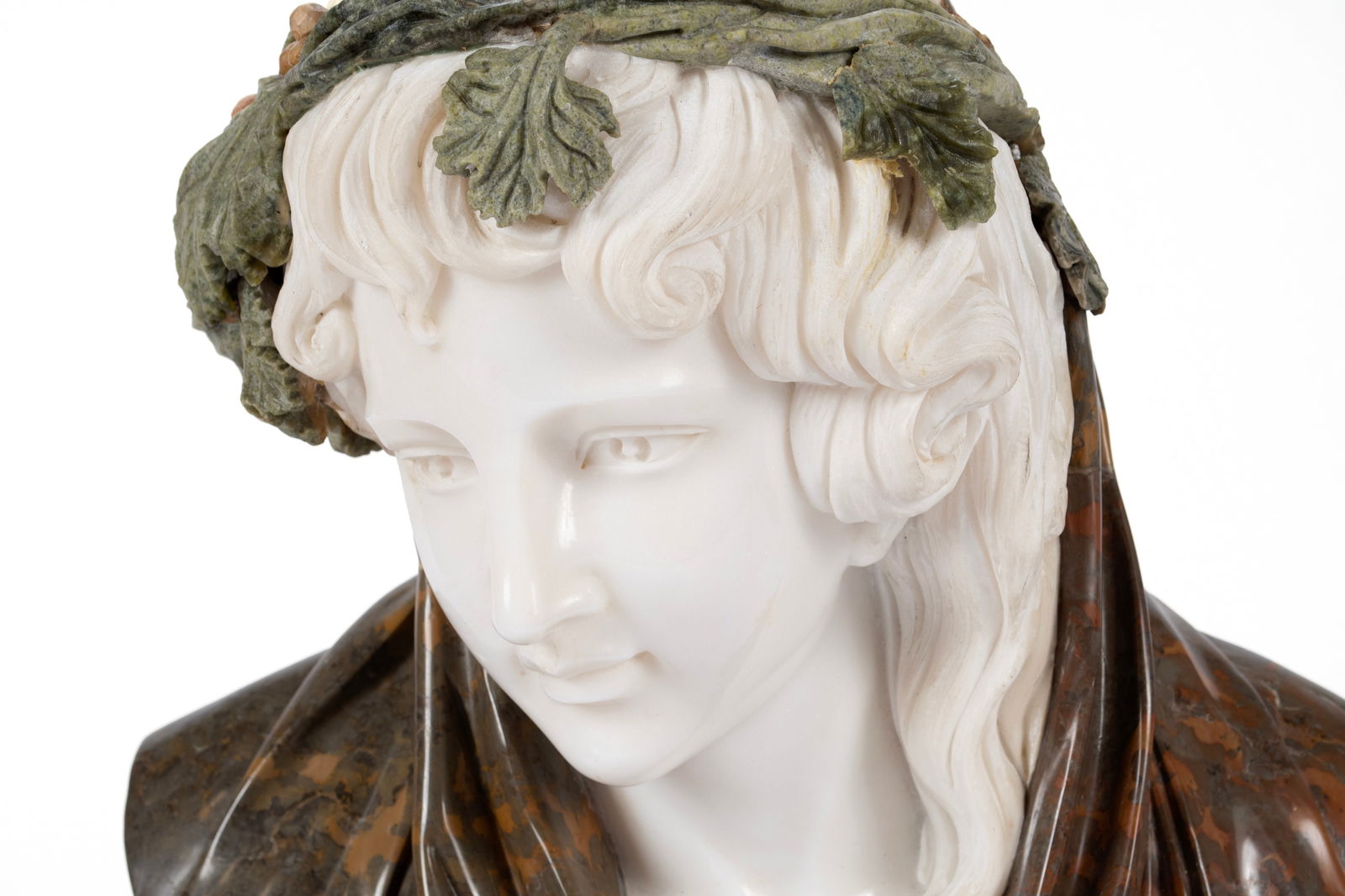 MIXED MARBLE BUST - 2