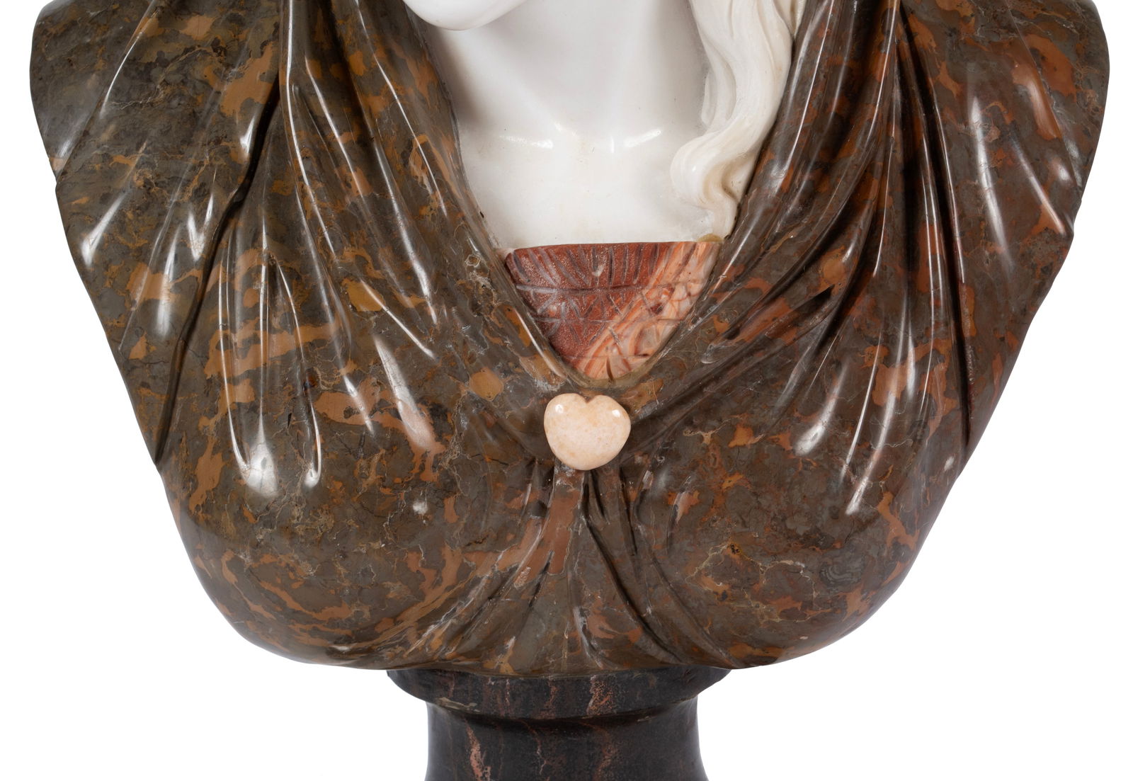 MIXED MARBLE BUST - 3