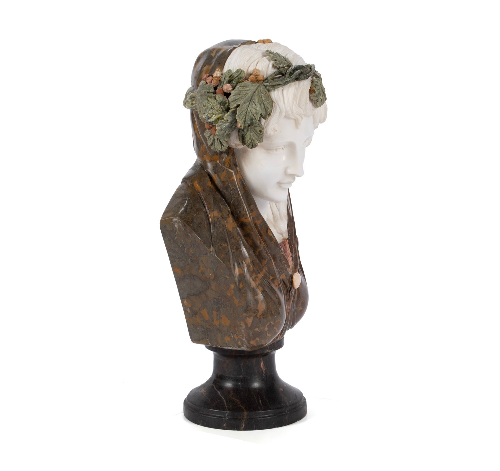 MIXED MARBLE BUST - 7