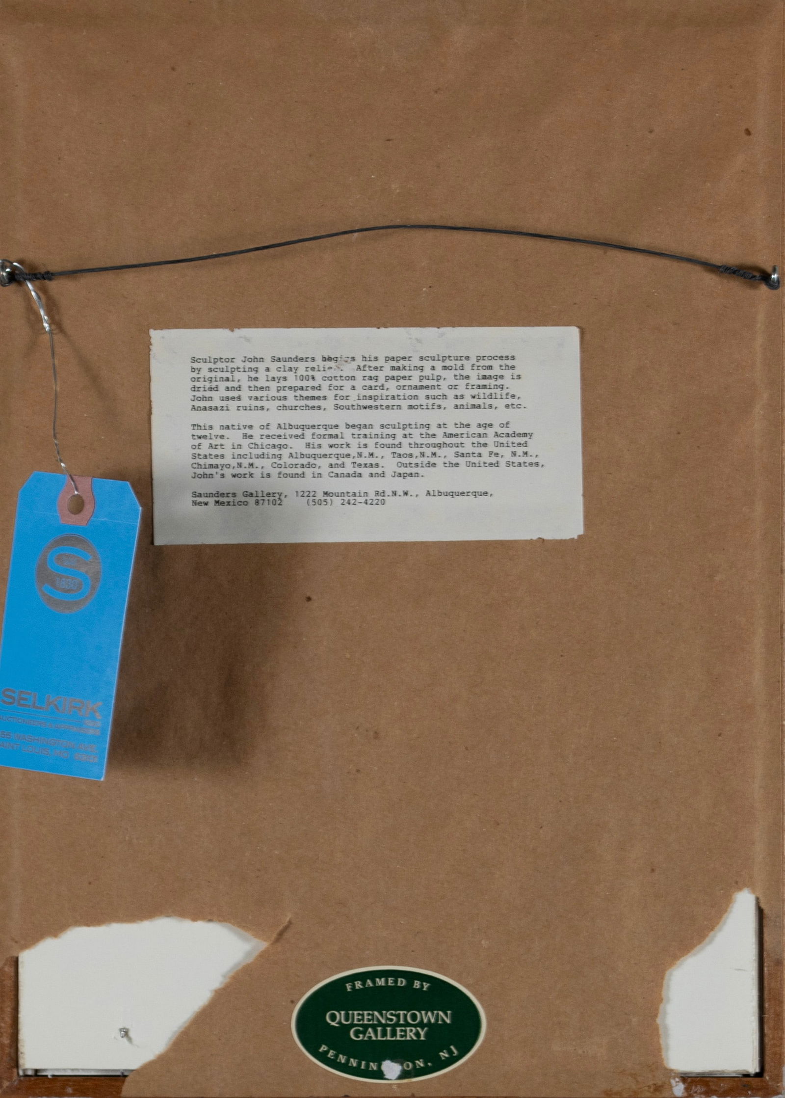 JOHN SAUNDERS (AMERICAN, 20TH C.) - 6