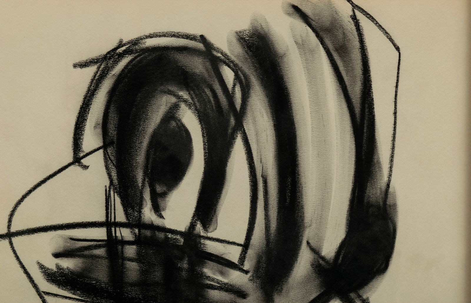 ABSTRACT CHARCOAL DRAWING - 4