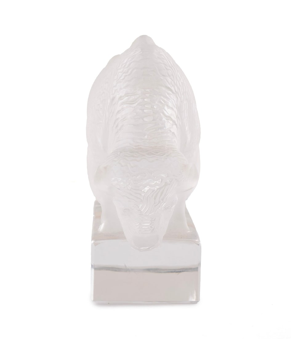 TWO ART GLASS ITEMS - 9