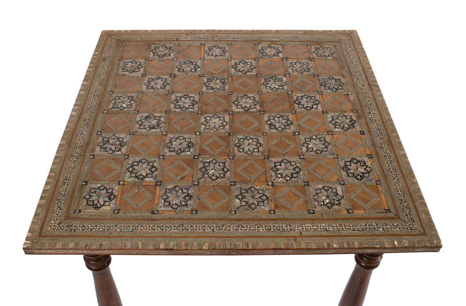 MOROCCAN STYLE MIRROR AND GAME TABLE - 10