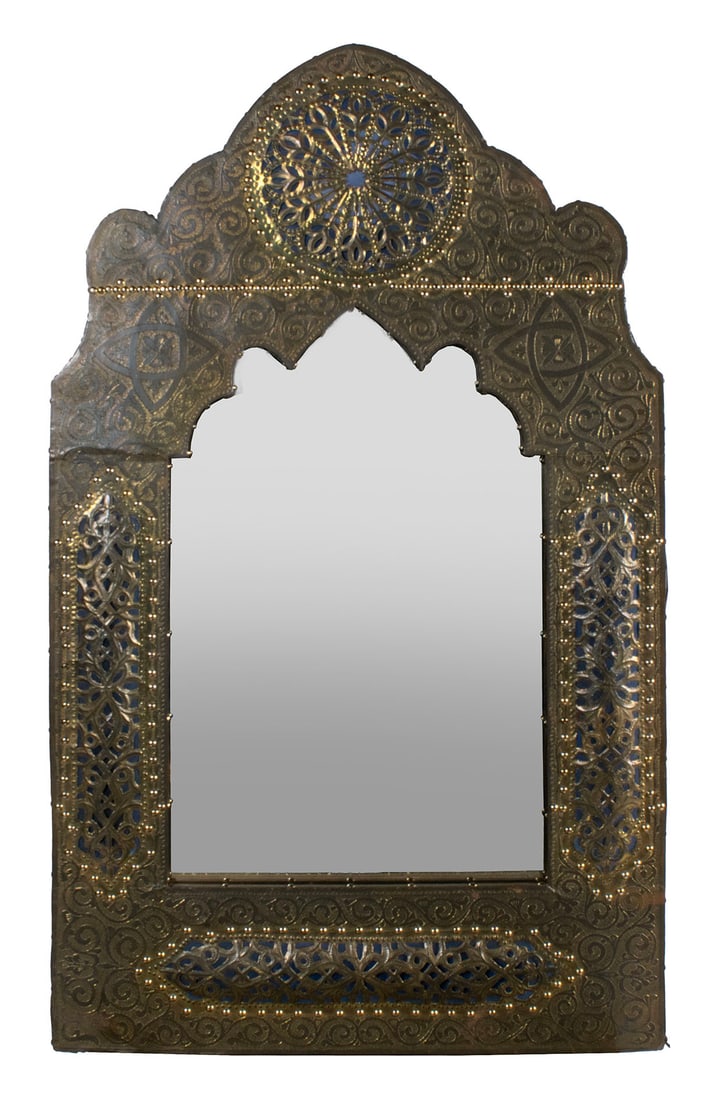 MOROCCAN STYLE MIRROR AND GAME TABLE - 3