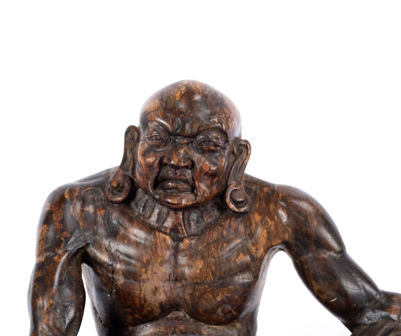 TWO BUDDHIST ARHAT FIGURE GROUPS - 4