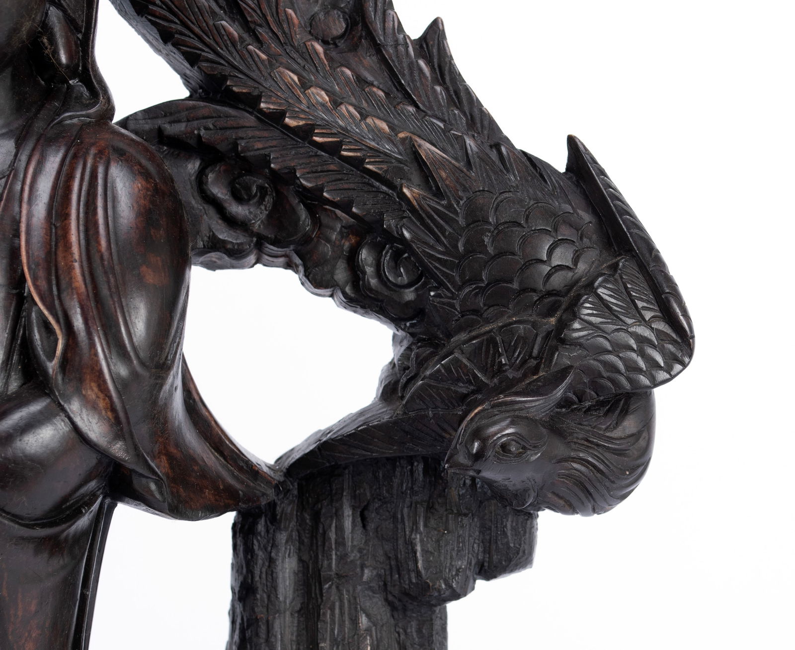 TWO QUAN YIN FIGURE GROUPS - 3