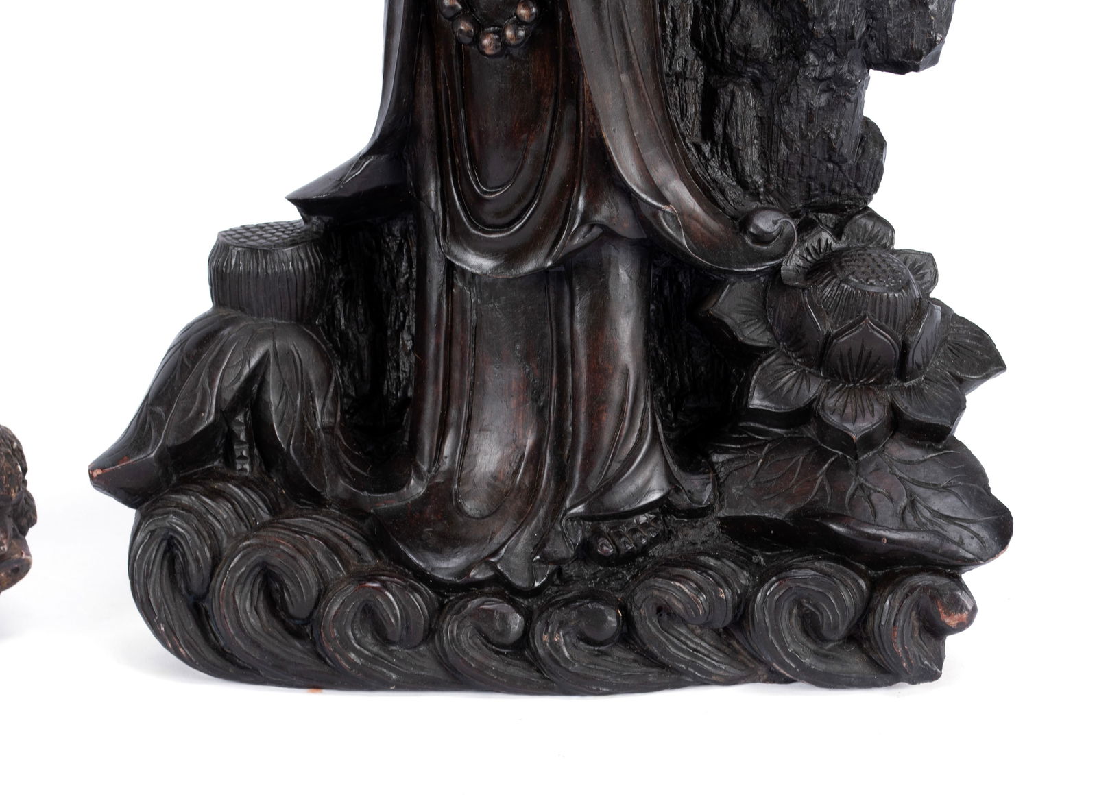 TWO QUAN YIN FIGURE GROUPS - 5