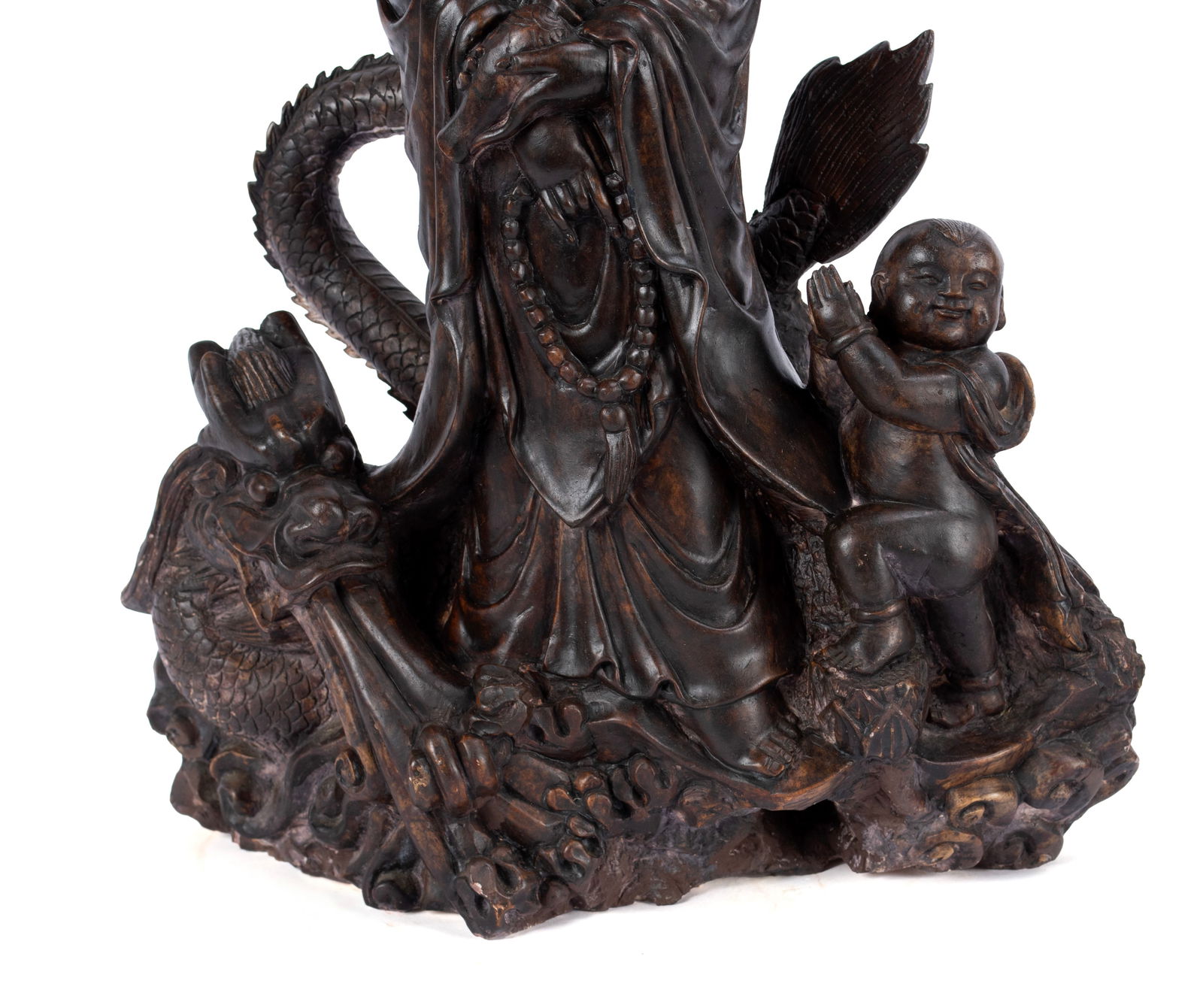 TWO QUAN YIN FIGURE GROUPS - 6