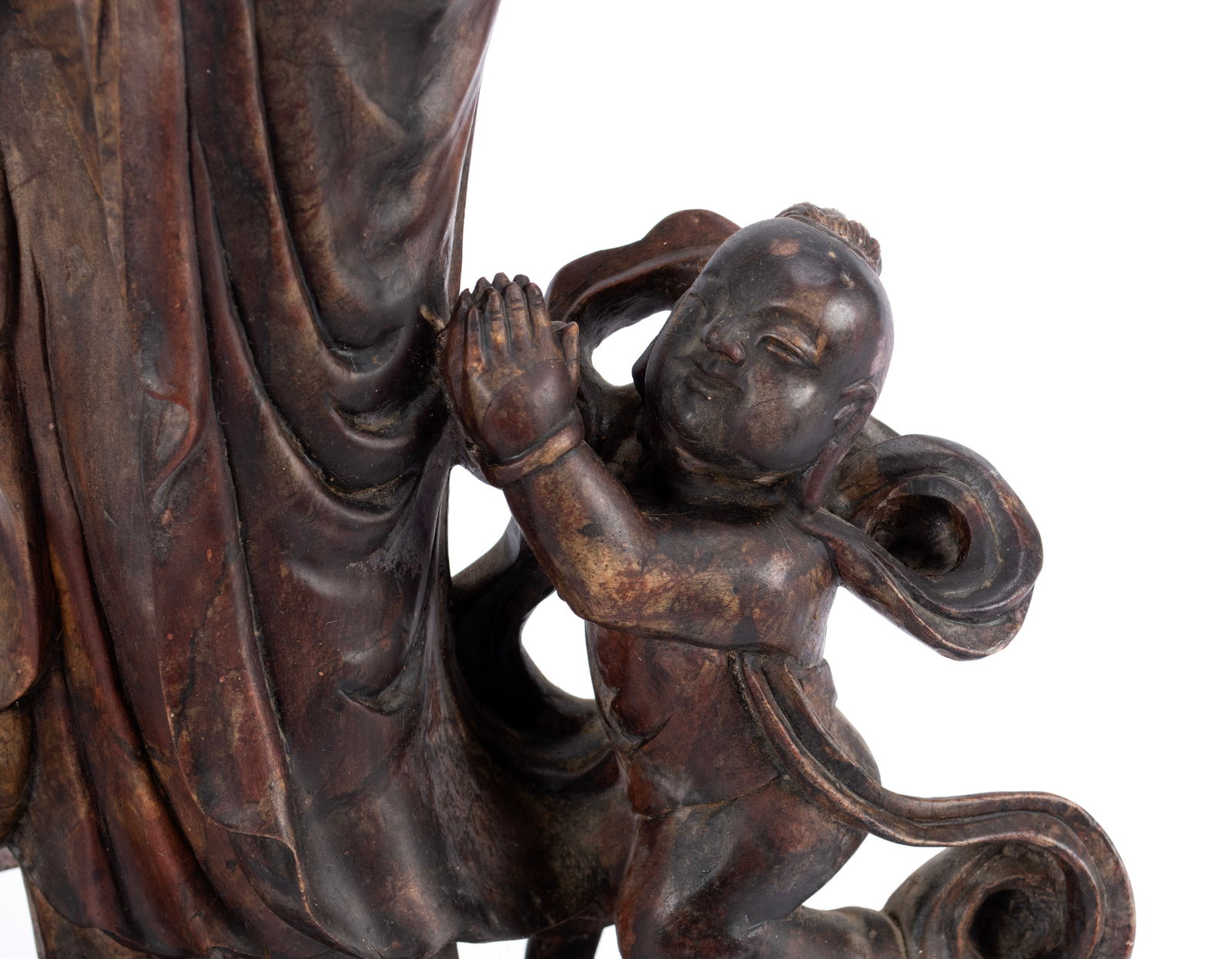 TWO QUAN YIN FIGURE GROUPS - 3