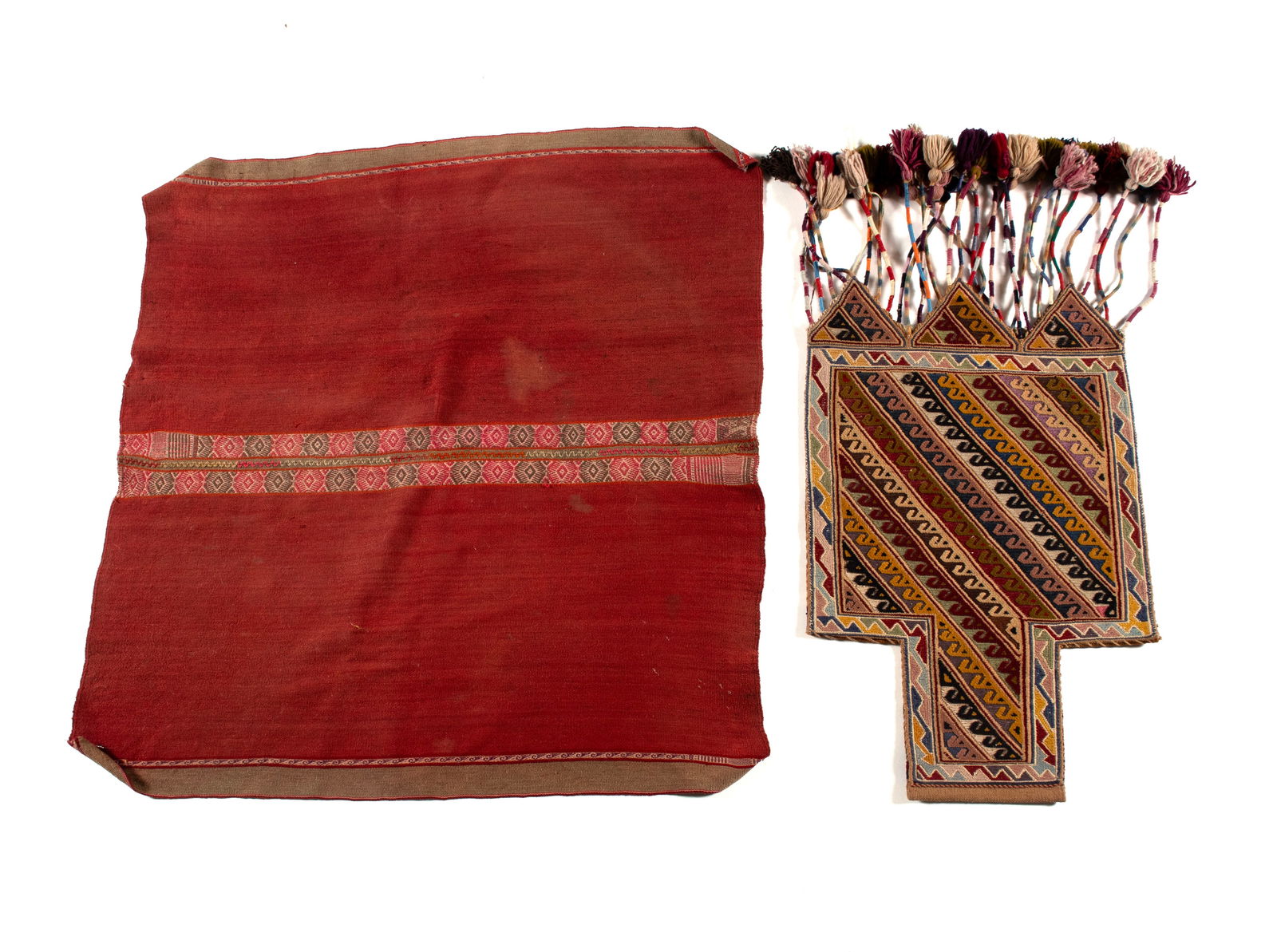 TWO AFGHAN WEAVINGS (1 of 6)