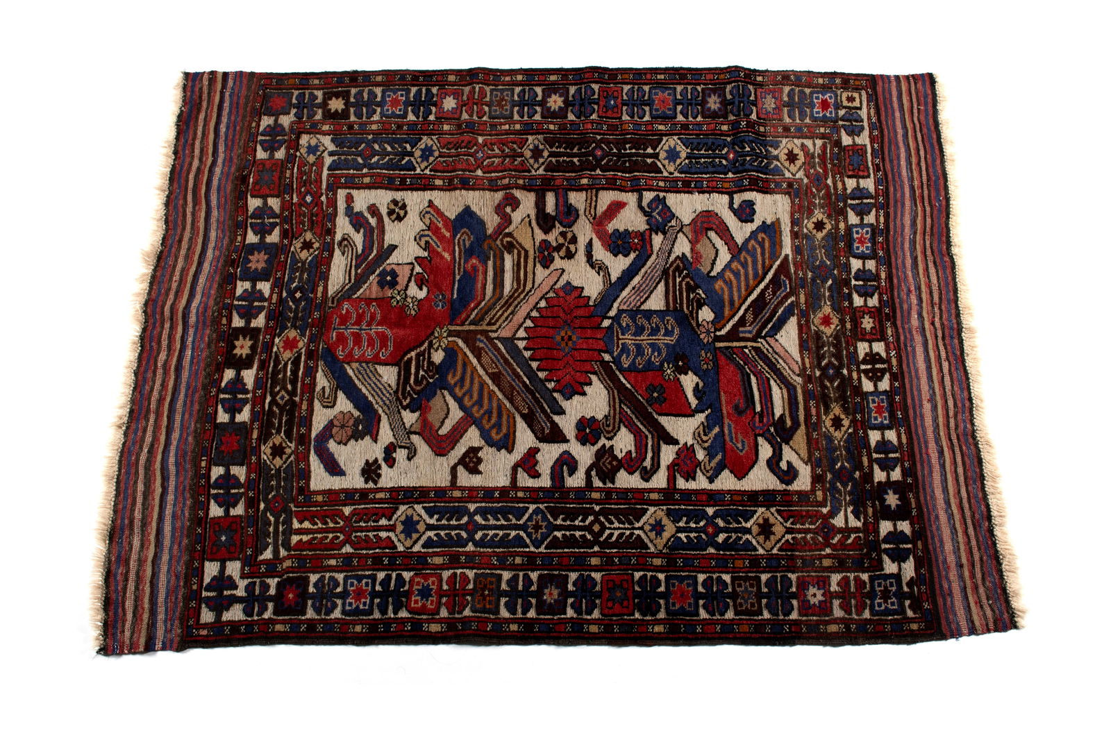CAUCASIAN DESIGN FLATWEAVE AREA RUG (1 of 7)