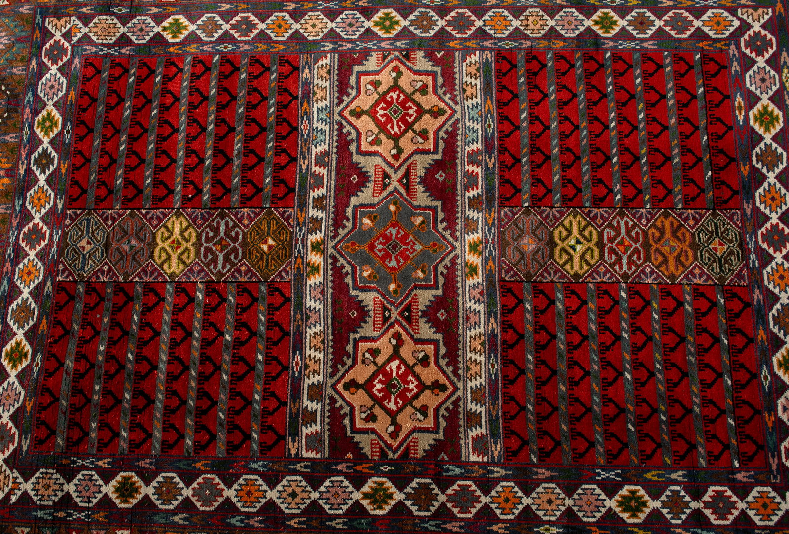 AFGHAN AREA RUG - 2