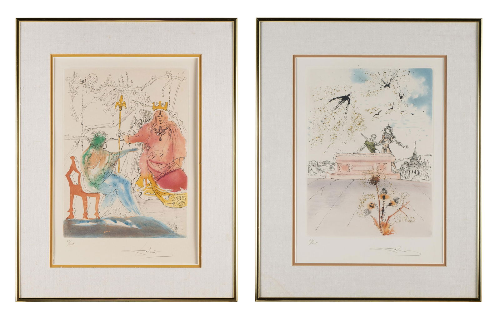 SALVADOR DALI (SPANISH, 1904-1989) (1 of 15)