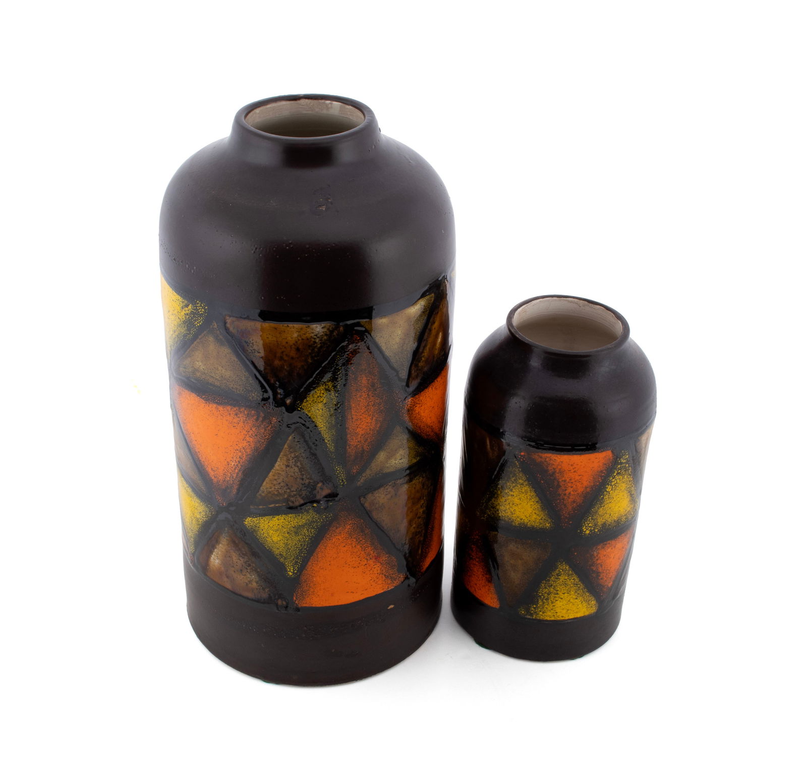 TWO BITOSSI 'VETRATA' VASES - 3