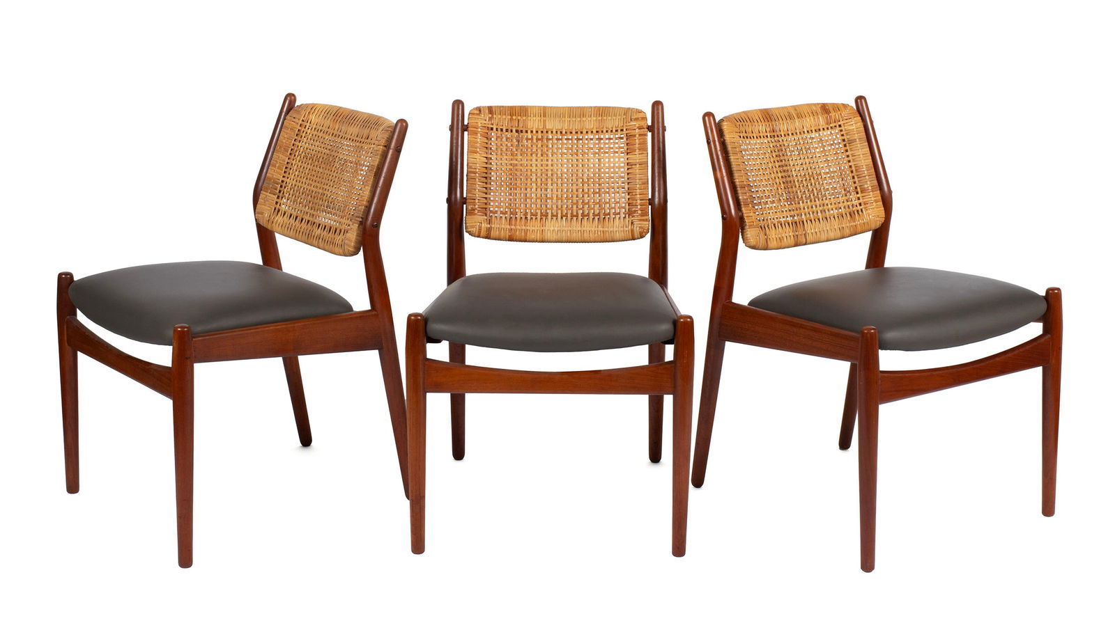 SIX ARNE VODDER DINING CHAIRS - 3